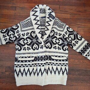 Polo Wool Shawl Cardigan